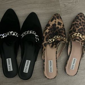 2 pair bundle of Steve Madden loafers
